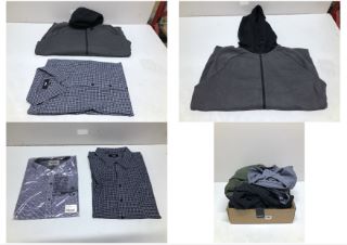 BOX OF VARIOUS MENS CLOTHING