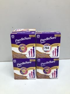 4 X PAEDIA SURE SHAKE CHOCOLATE FLAVOUR - BEST BEFORE 01/2025