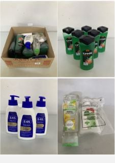 BOX OF BODY WASH PRODUCTS TO INC LYNX JUNGLE FRESH 500ML