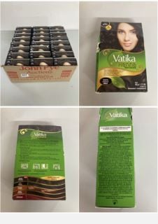 BOX OF VATIKA HENNA HAIR COLOUR