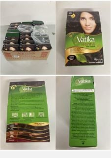 BOX OF VATIKA HENNA HAIR COLOUR