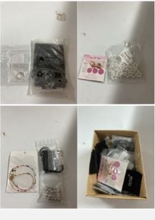 BOX OF JEWELRY TO INC BLING JEWLERY RING SIZER