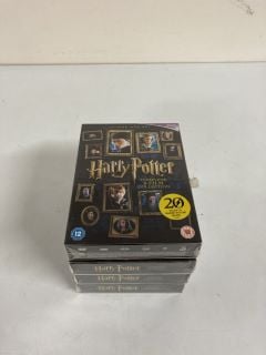 4 X HARRY POTTER COMPLETE 8 FILM COLLECTION