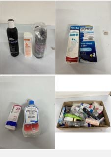 BOX OF ITEMS TO INC MILK SHAKE ICY BLOND SHAMPOO 300ML