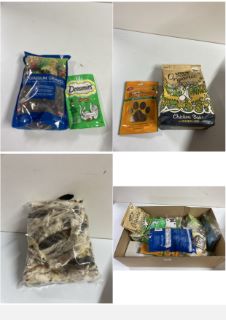 BOX OF ITEMS TO INC AQUARIUM GRAVEL DUST FREE