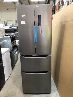 TCL FREESTANDING FRIDGE FREEZER MODEL: RP320FXE0UK