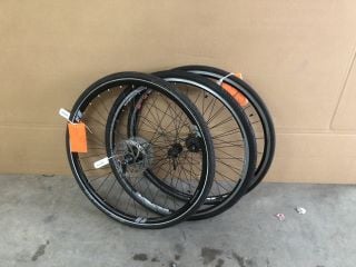 3 X BIKE WHEELS INC BOARDMAN BIKE WHEEL (MPSS01577416) (MPSS02107558) (MPSS02107556) (VAT ONLY PAYABLE ON BUYERS PREMIUIM)