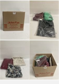 BOX OF PREMIUM CLOTHING ITEMS IN VARIOUS SIZES & DESIGNS