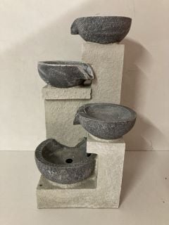 CASCADE FOUNTAIN WATER FEATURE IN GREY -  MODEL FW325