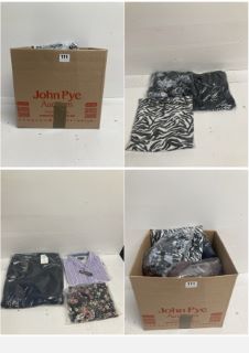 BOX OF PREMIUM CLOTHING ITEMS IN VARIOUS SIZES & DESIGNS