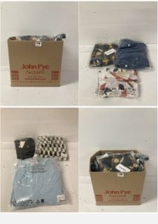 BOX OF PREMIUM CLOTHING ITEMS IN VARIOUS SIZES & DESIGNS