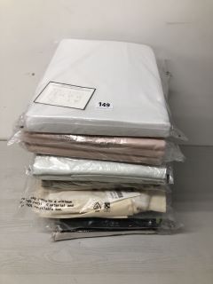 QTY OF ITEMS TO INCLUDE AT HOME WHITE FITTED SHEET KING SIZE