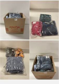 BOX OF PREMIUM CLOTHING ITEMS IN VARIOUS SIZES & DESIGNS