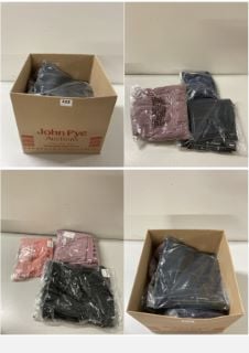 BOX OF PREMIUM CLOTHING ITEMS IN VARIOUS SIZES & DESIGNS