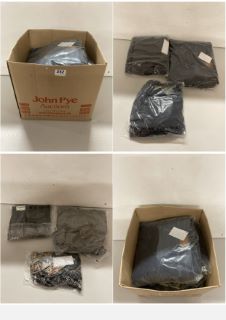 BOX OF PREMIUM CLOTHING ITEMS IN VARIOUS SIZES & DESIGNS