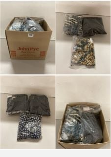 BOX OF PREMIUM CLOTHING ITEMS IN VARIOUS SIZES & DESIGNS