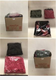 BOX OF PREMIUM CLOTHING ITEMS IN VARIOUS SIZES & DESIGNS