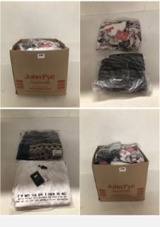 BOX OF PREMIUM CLOTHING ITEMS IN VARIOUS SIZES & DESIGNS