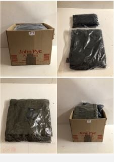 BOX OF PREMIUM CLOTHING ITEMS IN VARIOUS SIZES & DESIGNS