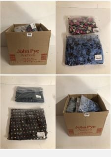 BOX OF PREMIUM CLOTHING ITEMS IN VARIOUS SIZES & DESIGNS