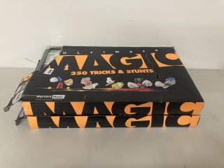 2 X MARVIN'S MAGIC A COMPLETE MAGIC SHOW 250 MAGIC TRICKS