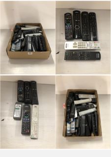 BOX OF ITEMS TO INCLUDE SONY REMOTE