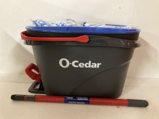 O-CEDAR EASYWRING RINSECLEAR MICROFIBER SPIN MOP SYSTEM