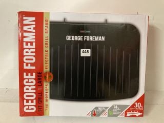 GEORGE FOREMAN FIT GRILL LARGE