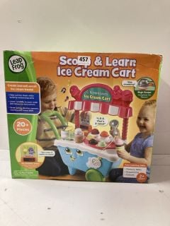 LEAP FROG SCORE & LEARN ICE CREAM CART