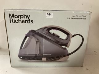 MORPHY RICHARDS EASY STEAM BLACK 1.8L STEAM GENERATOR