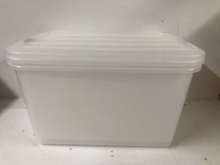 PLASTIC STORAGE BOX