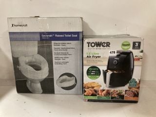 2 X ITEMS TO INCLUDE TOWER 1.5L AIR FRYER