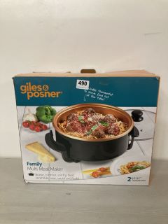 GILES&POSNER FAMILY MULTI MEAL MAKER