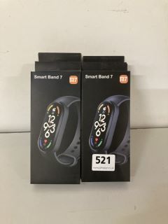 4 X M7 SMART BAND 7 WATCHES