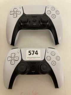 2 X SONY PLAYSTATION 5 DUALSENSE WIRELESS GAMING CONTROLLER