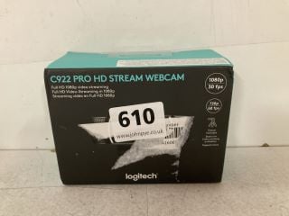 LOGITECH C922 PRO HD STREAM WEBCAM