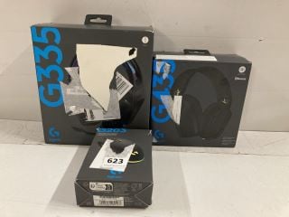 3 X LOGITECH ITEMS TO INCLUDE G355 GAMING HEADSET