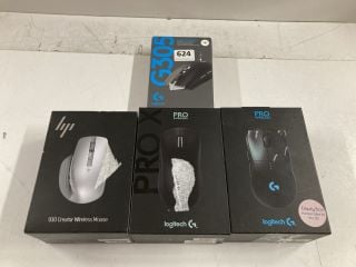 4 X ITEMS TO INCLUDE LOGITECH PRO X GAMING MOUSE