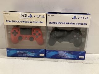 2 X SONY PS4 DUALSHOCK 4 WIRELESS GAMING CONTROLLERS