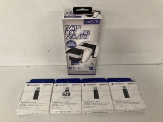 QTY OF ITEMS TO INCLUDE SONY PLAYSTATION LINK USB ADAPTERS