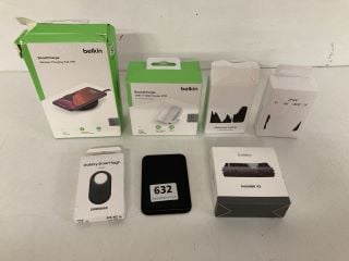 QTY OF ITEMS TO INCLUDE BELKIN BOOSTCHARGE WIRELESS CHARGING PAD 10W