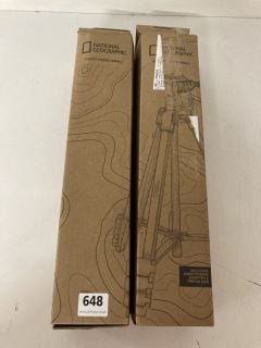 2 X NATIONAL GEOGRAPHIC PHOTO TRIPODS