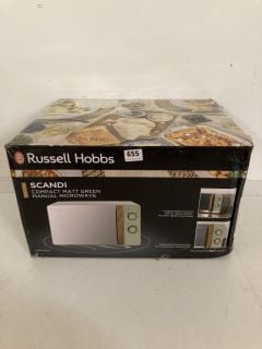 RUSSELL HOBBS SCANDI COMPACT MANUAL MICROWAVE