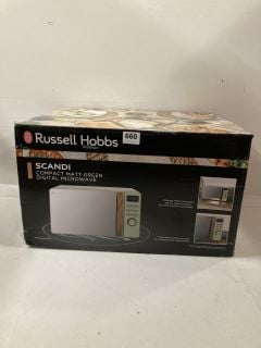 RUSSELL HOBBS SCANDI COMPACT MANUAL MICROWAVE