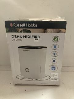 RUSSELL HOBBS 20L DEHUMIDIFIER