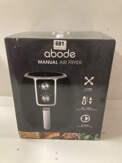 ABODE MANUAL AIR FRYER