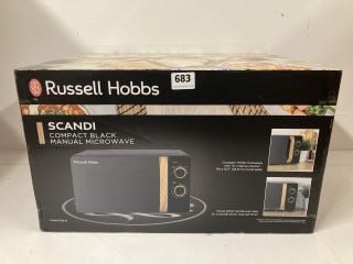 RUSSELL HOBBS SCANDI COMPACT MANUAL MICROWAVE