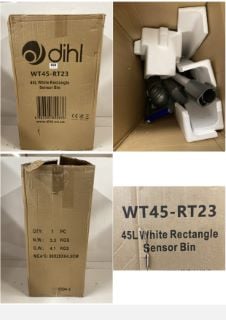 DIHL 45L RECTANGLE SENSOR BIN