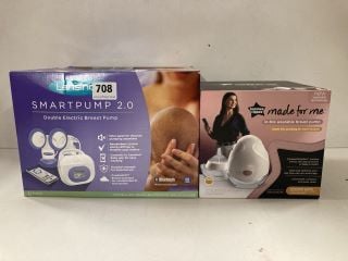 2 X ITEMS TO INCLUDE TOMMEE TIPPEE IN BRA WEARABLE BREAST PUMP