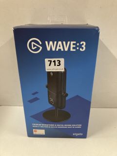 WAVE 3 PREMIUM MICROPHONE & DIGITAL MIXING SOLUTION